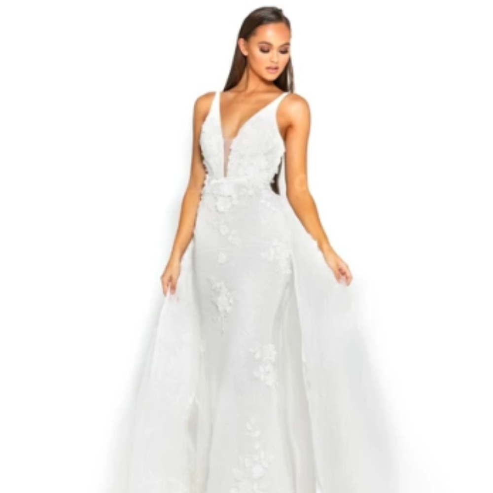 Portia and Scarlett PS1965S WHITE Dress